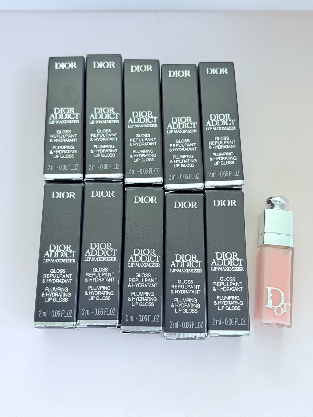 Dior Addict Lip Maximizer Gloss - 001 PINK/10 units